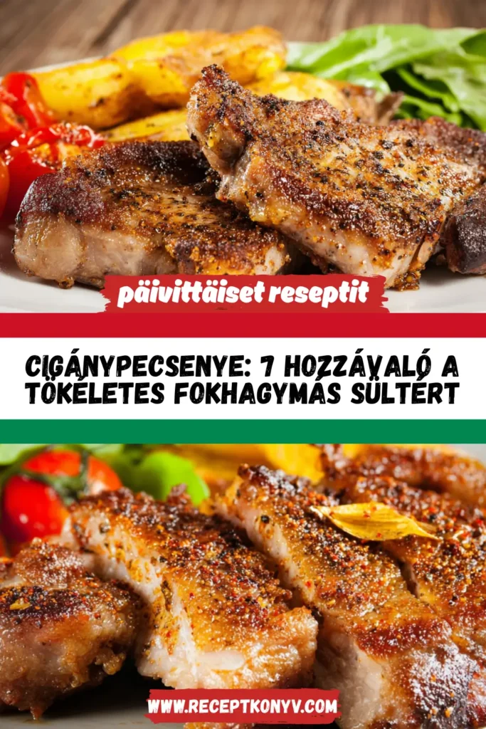 Cigánypecsenye: 7 hozzávaló a tökéletes fokhagymás sültért