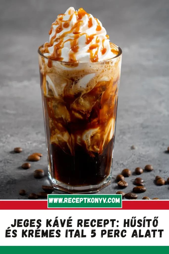 Jeges kávé recept: Hűsítő és krémes ital 5 perc alatt