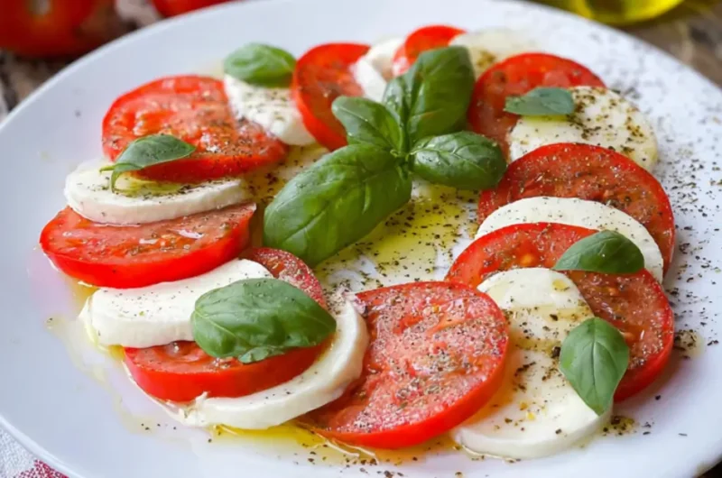 Paradicsomos Mozzarellasaláta – Kész 10 Perc Alatt