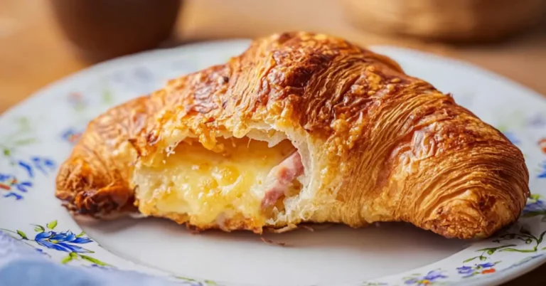 Füstölt sonkás croissant recept: 20 perc alatt kész
