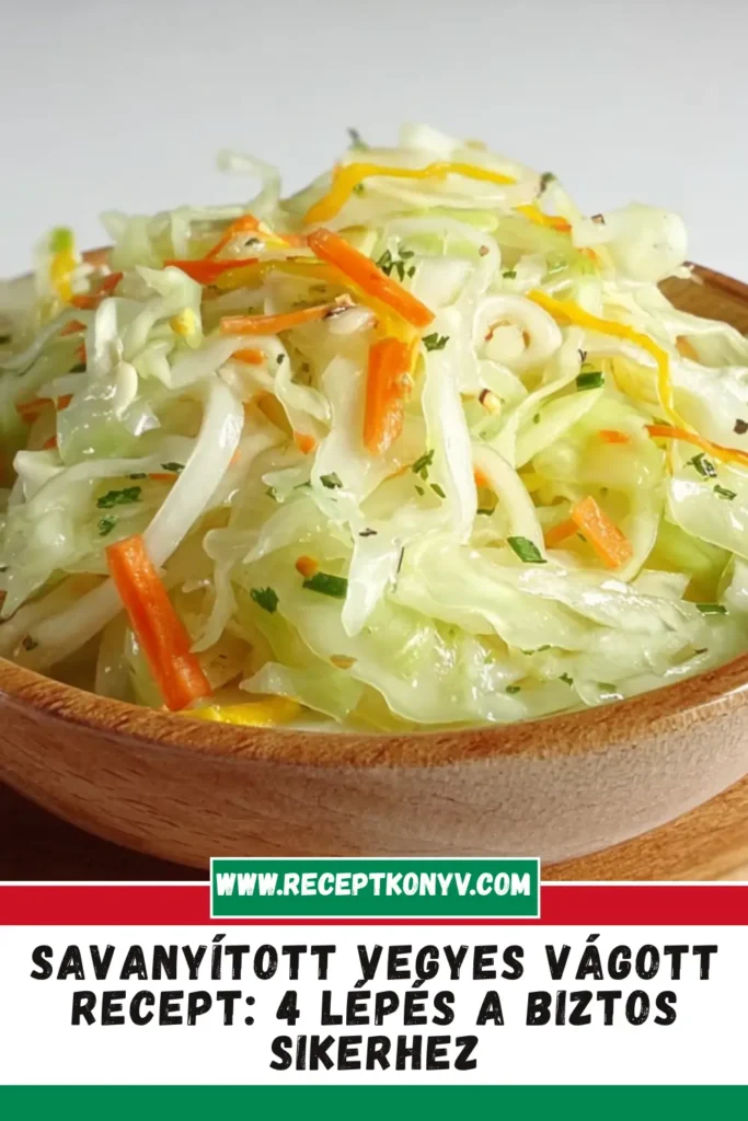 Savanyított vegyes vágott recept: 4 lépés a biztos sikerhez