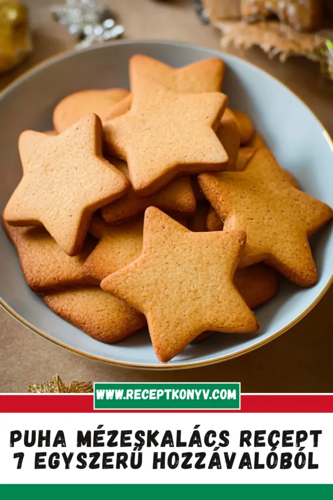 Puha mézeskalács recept 7 egyszerű hozzávalóból