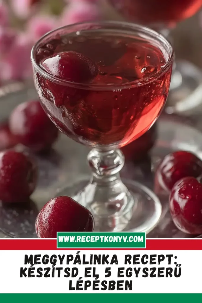 Meggypálinka recept: Készítsd el 5 egyszerű lépésben