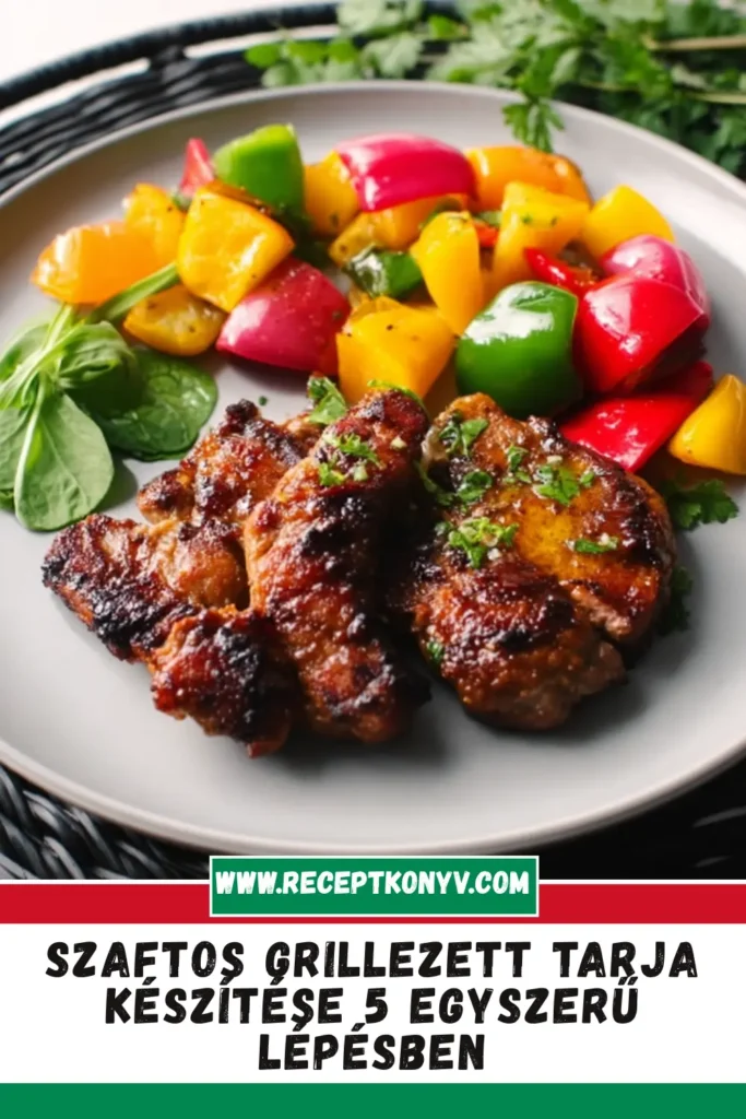 Szaftos grillezett tarja készítése 5 egyszerű lépésben