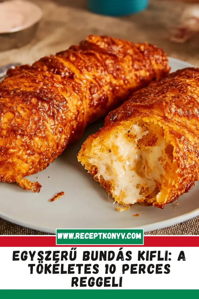 Egyszerű bundás kifli: A tökéletes 10 perces reggeli