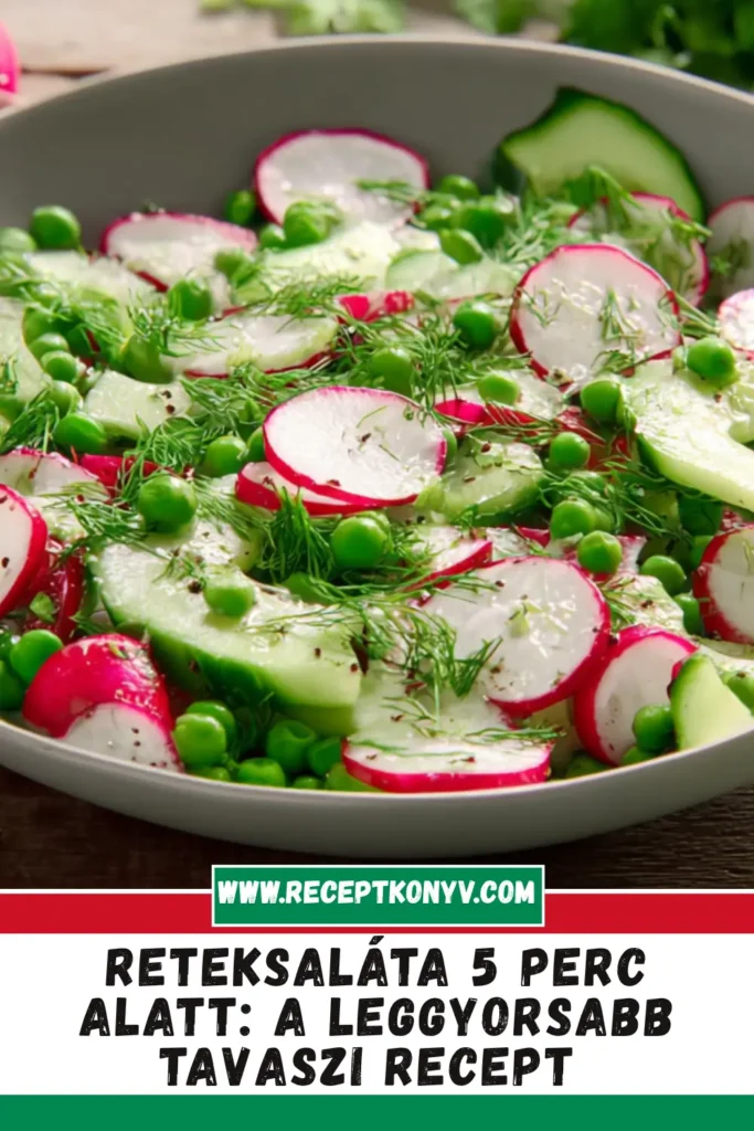 Reteksaláta 5 perc alatt: A leggyorsabb tavaszi recept