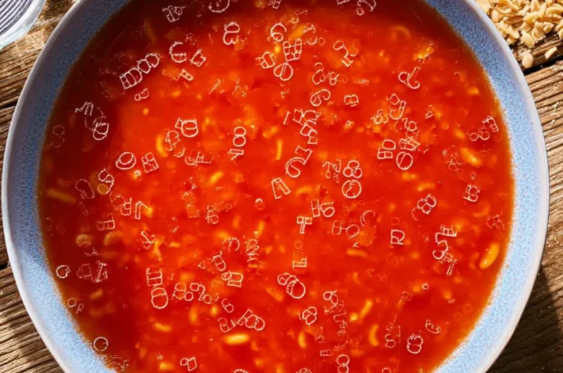 Paradicsomleves Betűtésztával: Kész 20 Perc Alatt!