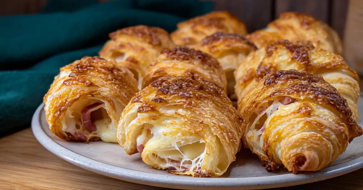Sajtos-sonkás croissant 20 perc alatt: Gyors és egyszerű