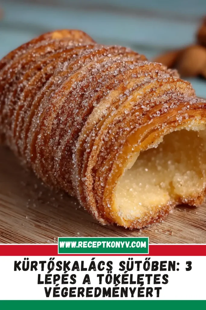 Kürtőskalács Sütőben: 3 Lépés a Tökéletes Végeredményért
