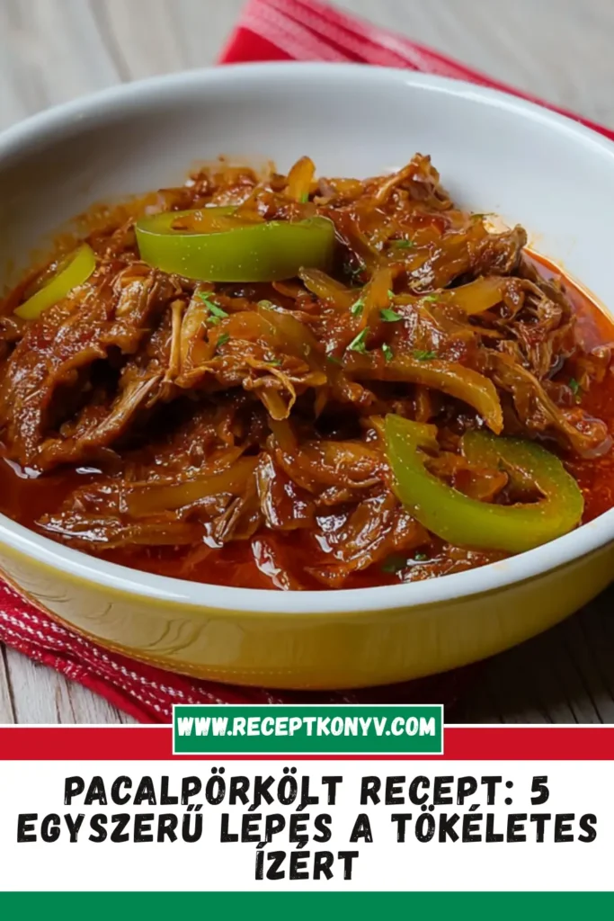 Pacalpörkölt recept: 5 egyszerű lépés a tökéletes ízért